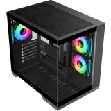 Boîtier iTek DARK CAVE DS Black (ITGCADCDSB)