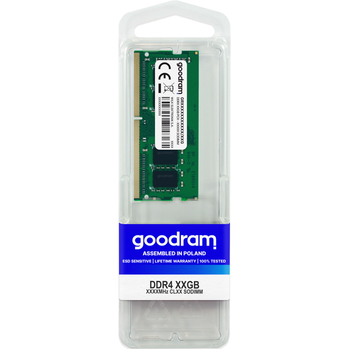 Mémoire vive 8GB DDR4 3200MHz GOODRAM SO-DIMM (GR3200S464L22S/8G) - photo 3