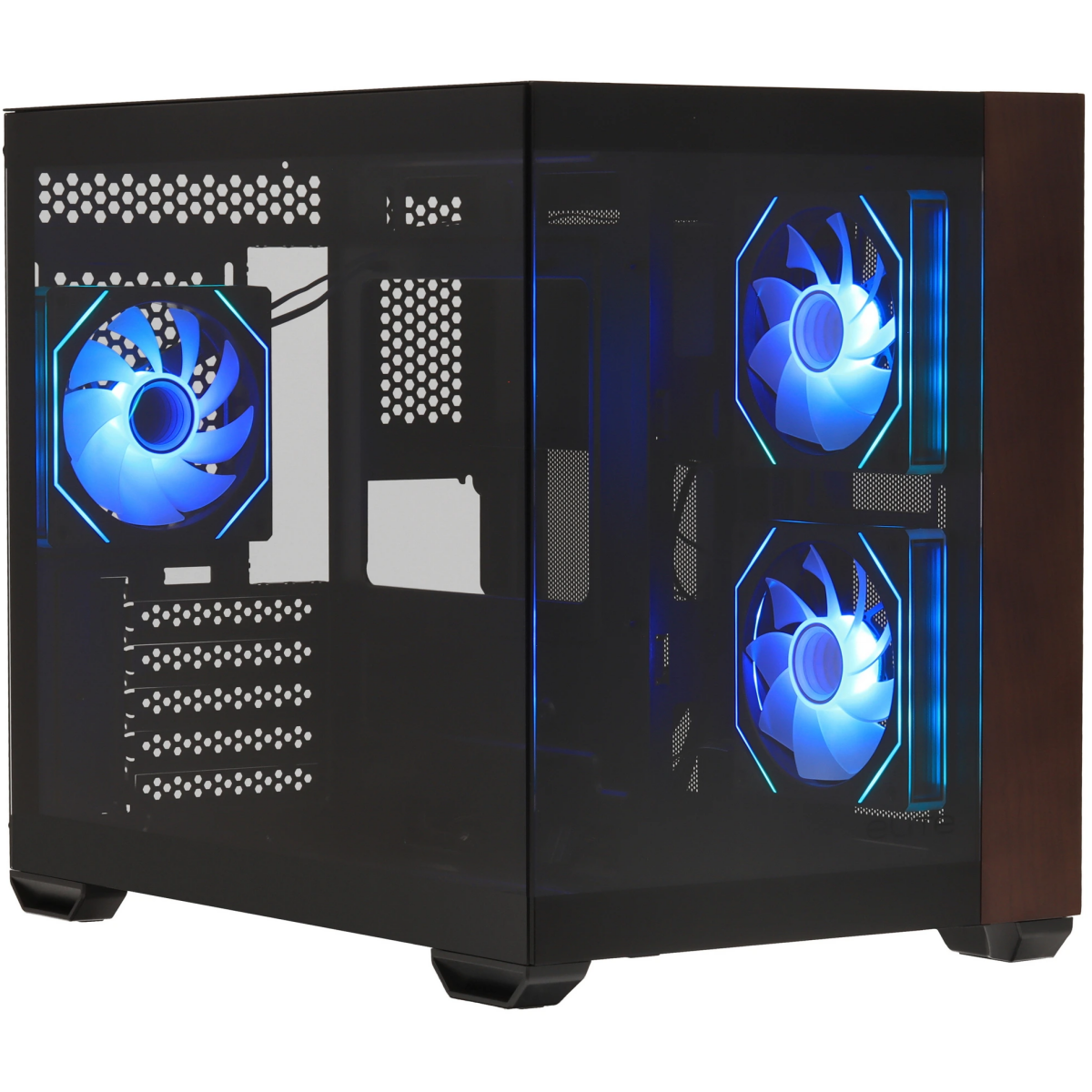 Boîtier Cooler Master Elite 481 Wood Black (E481-KHNN-S00)