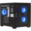 Boîtier Cooler Master Elite 481 Wood Black (E481-KHNN-S00)