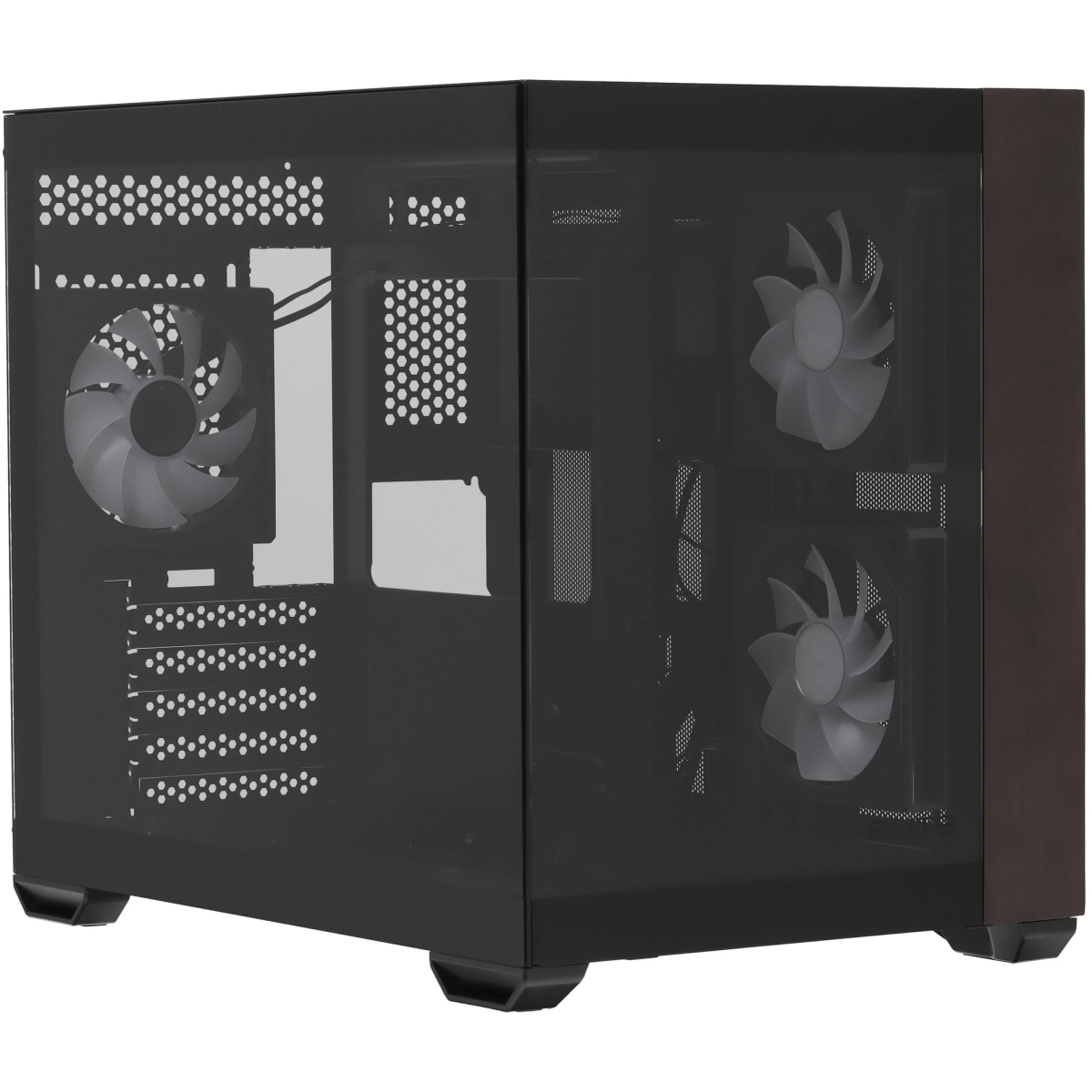 Boîtier Cooler Master Elite 481 Wood Black (E481-KHNN-S00) - photo 2