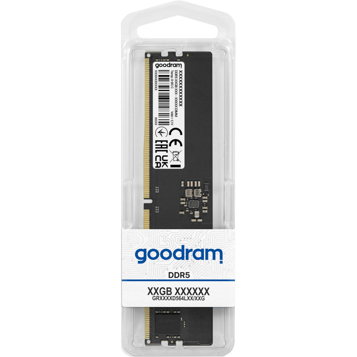 Mémoire vive 8GB DDR5 5600MHz GOODRAM (GR5600D564L46S/8G) - photo 4