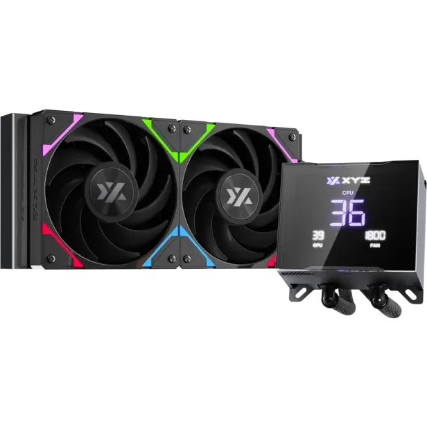 Système de refroidissement liquide XYZ Hydrotemp 240 Black - X-WC-HYDROTEMP-240B