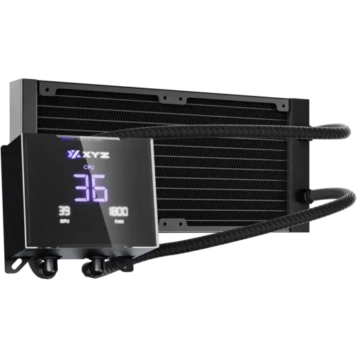 Système de refroidissement liquide XYZ Hydrotemp 240 Black - X-WC-HYDROTEMP-240B - photo 3