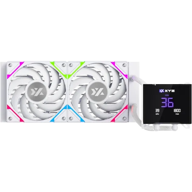 Système de refroidissement liquide XYZ Hydrotemp 240 White - X-WC-HYDROTEMP-240W - photo 2