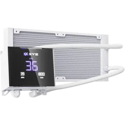 Système de refroidissement liquide XYZ Hydrotemp 240 White - X-WC-HYDROTEMP-240W - photo 3