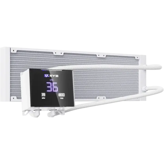 Système de refroidissement liquide XYZ Hydrotemp 360 White - X-WC-HYDROTEMP-360W - photo 3