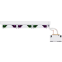 Système de refroidissement liquide XYZ Hydrotemp 360 White - X-WC-HYDROTEMP-360W - photo 5