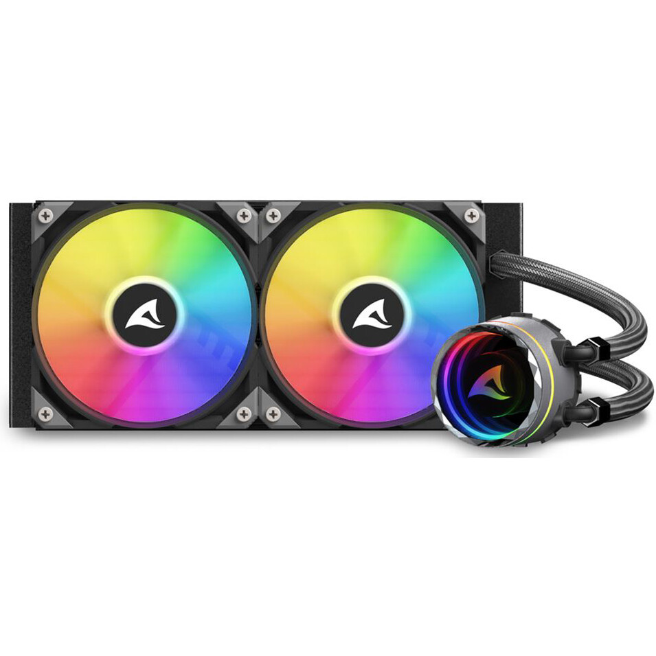 Système de refroidissement liquide Sharkoon S80 RGB Black - 4044951038008