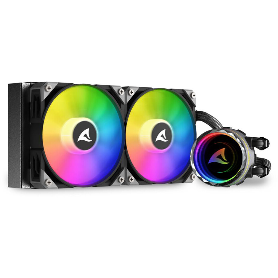 Système de refroidissement liquide Sharkoon S80 RGB Black - 4044951038008 - photo 2