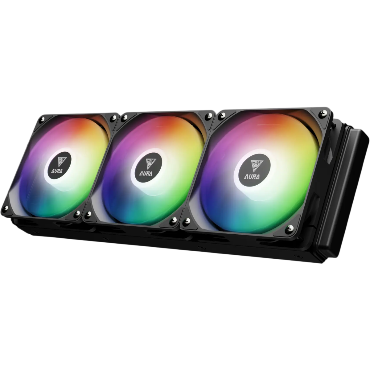Système de refroidissement liquide GAMDIAS Aura GL360 Lite Black - 16322-04800-30000-G - photo 3