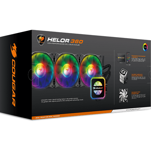 Système de refroidissement liquide Cougar Helor 360 Black - RL-HLR360-V1 - photo 4