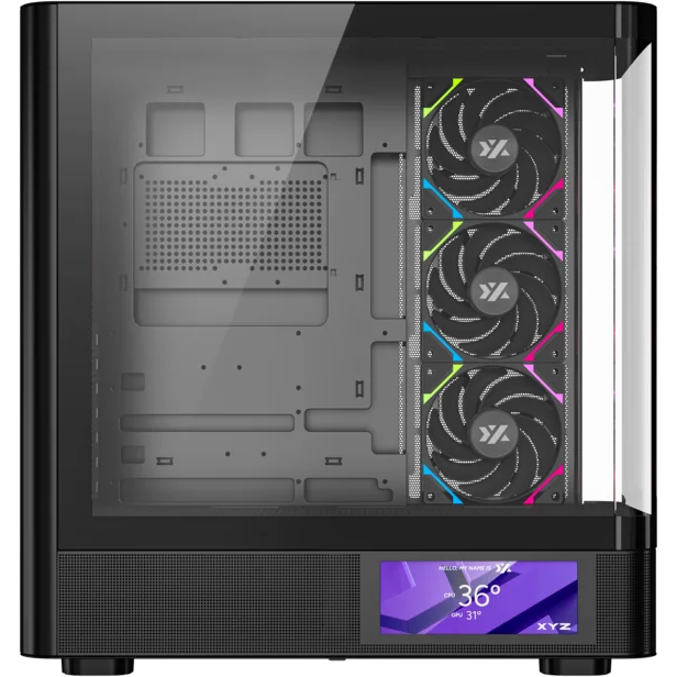 Boîtier XYZ QUANTUM PRO Black - X-CS-QUANTUMPRO-B - photo 6