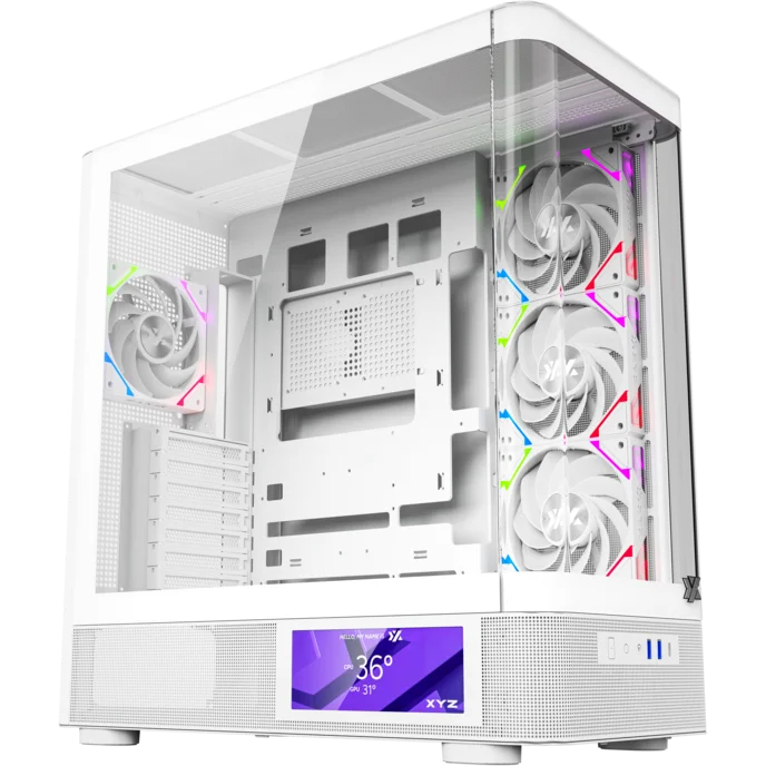 Boîtier XYZ QUANTUM PRO White - X-CS-QUANTUMPRO-W