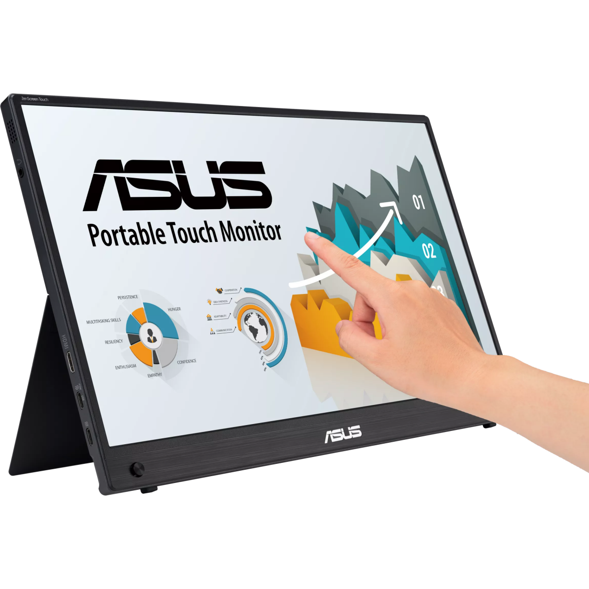 Moniteur portable ASUS 16" MB16AMTR ZenScreen Touch - photo 3