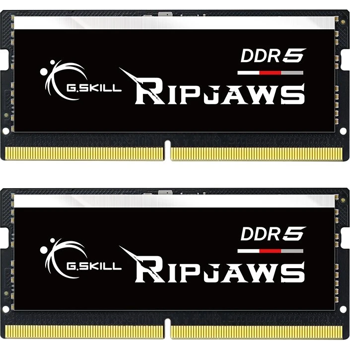 Mémoire vive 32GB DDR5 4800MHz G.Skill Ripjaws SO-DIMM (F5-4800S3434A16GX2-RS) (2x16GB KIT)