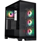 Boîtier 1STPLAYER MIKU Mi8 ARGB Black (Mi8-BK-3FC7R-1FC7)