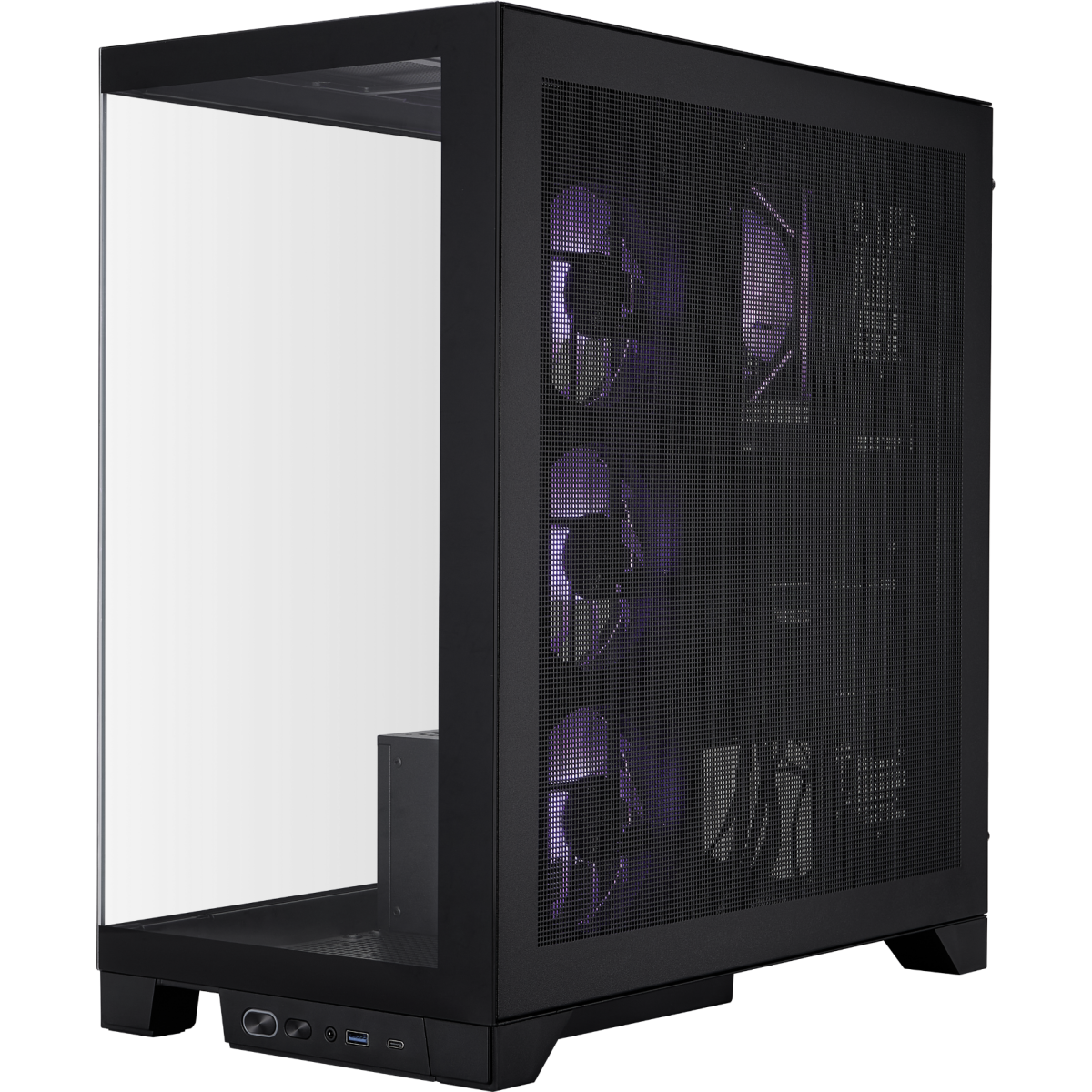 Boîtier 1STPLAYER MIKU Mi8 ARGB Black - Mi8-BK-3FC7R-1FC7 - photo 3