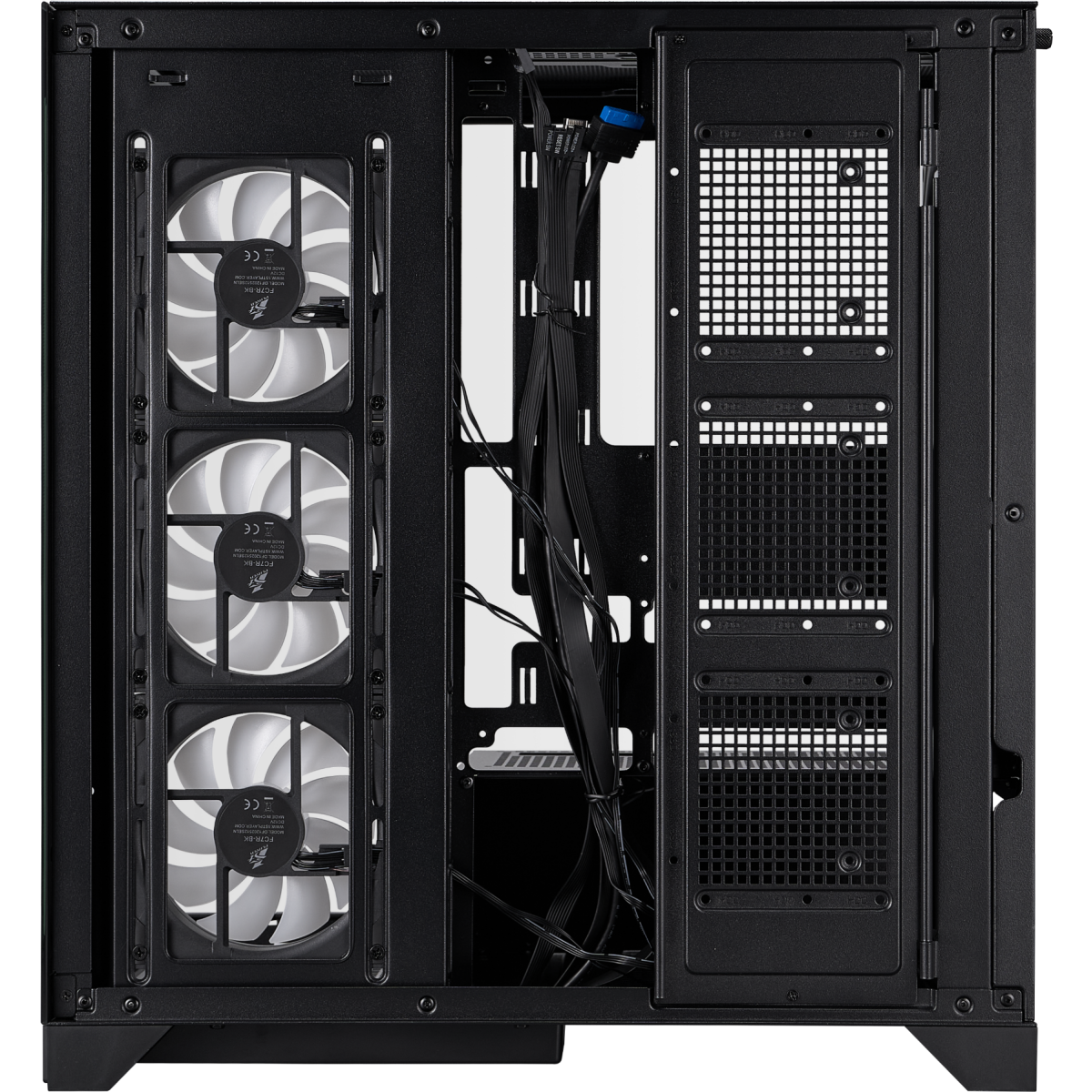 Boîtier 1STPLAYER MIKU Mi8 ARGB Black - Mi8-BK-3FC7R-1FC7 - photo 5