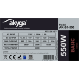 Alimentation électrique 550W Akyga Basic AK-B1-550