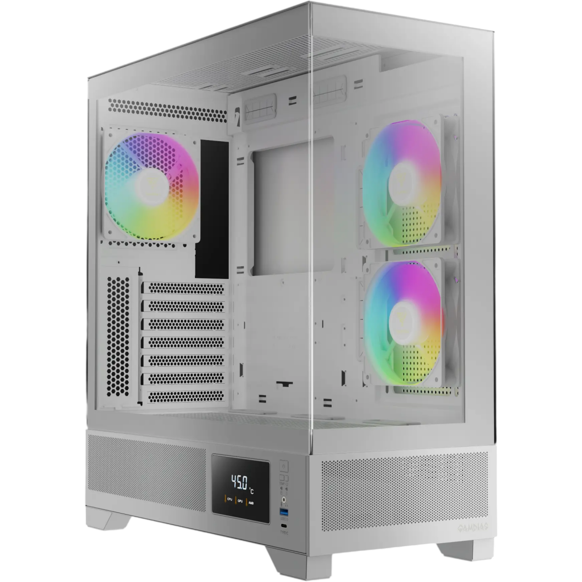 Boîtier GAMDIAS ATLAS M1 WH