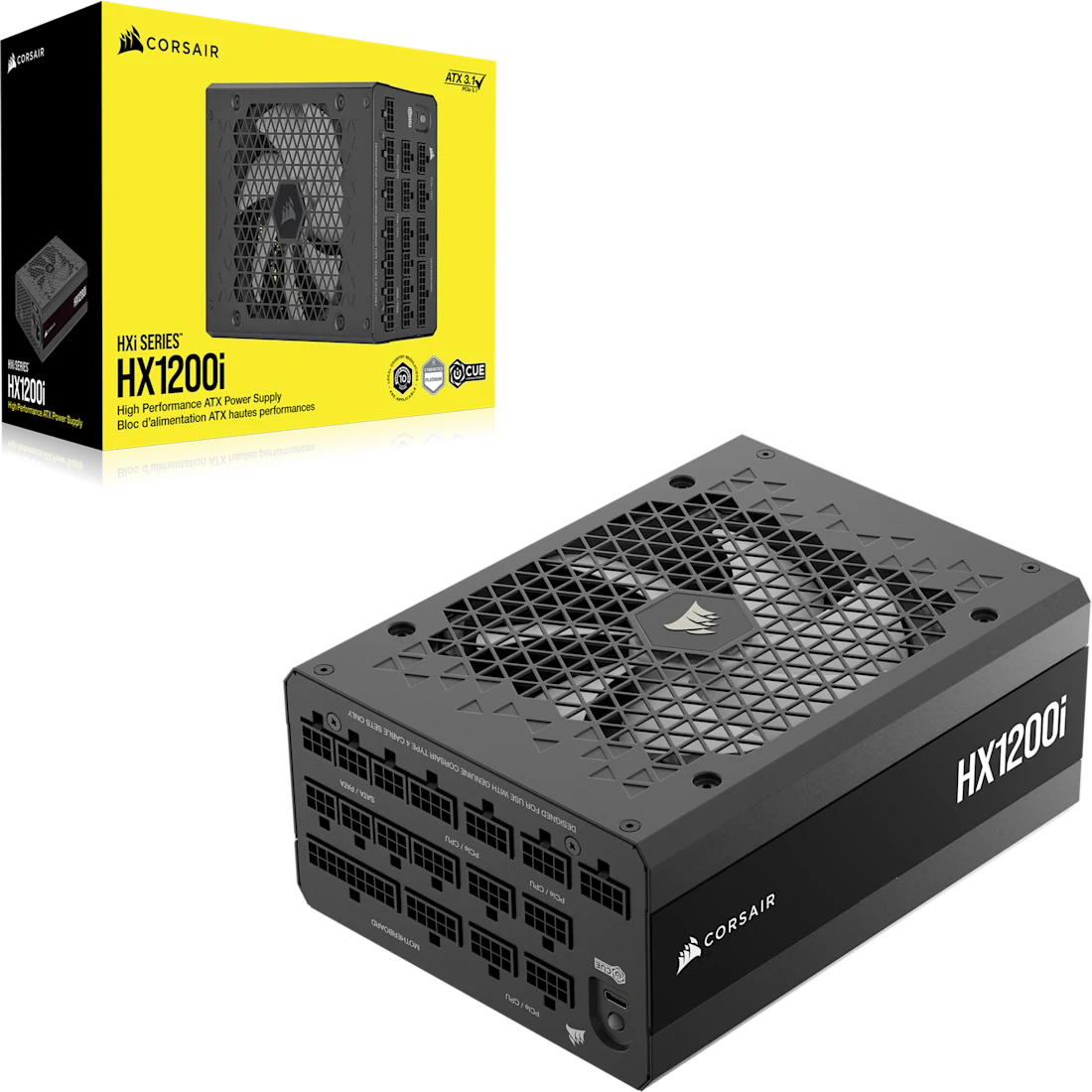 Alimentation électrique 1200W Corsair HX1200i (CP-9020307-EU) - photo 5