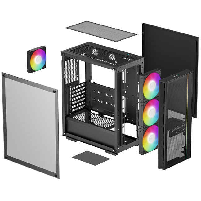 Boîtier DeepCool MATREXX 55 Mesh V4 C Black - R-MATREXX55-BCAGA4-G-4 - photo 10