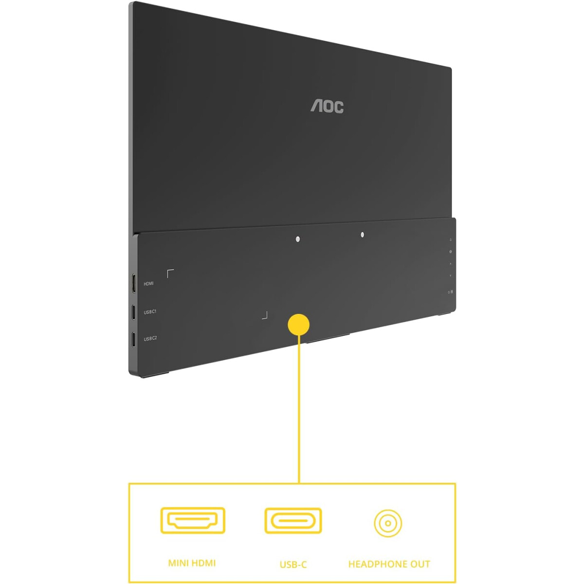 Écran portable AOC 16" 16T20E2 - photo 6