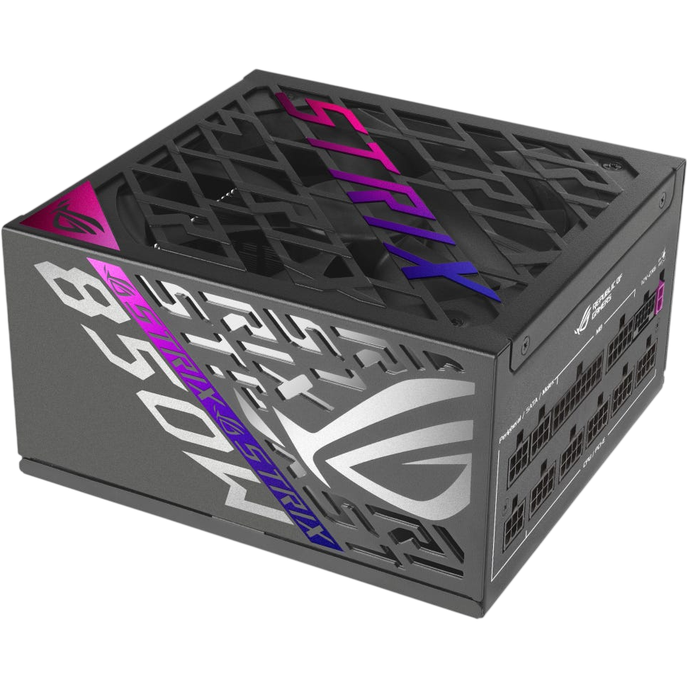 Alimentation électrique 850W ASUS ROG Strix Platinum (ROG-STRIX-850P-GAMING-E) - 90YE00W8-B0NA00