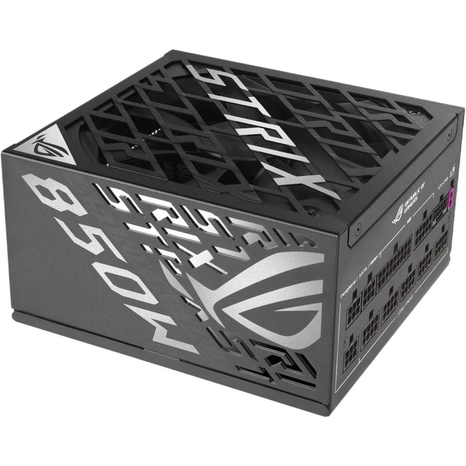 Alimentation électrique 850W ASUS ROG Strix Platinum (ROG-STRIX-850P-GAMING-E) - 90YE00W8-B0NA00 - photo 2