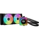 Système de refroidissement liquide Be Quiet Light Loop IO LCD 240mm Black (BW034)