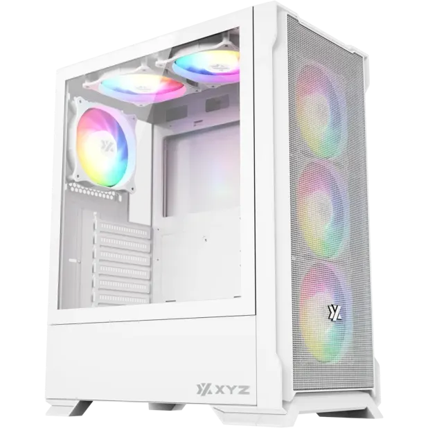 Boîtier XYZ AIRONE 300-X MESH White - X-CS-AIRONE3XM-W