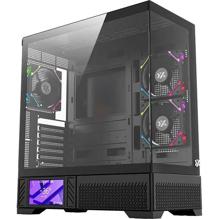 Boîtier XYZ AURORAX 100 PRO Black - X-CS-AUROPRO-B