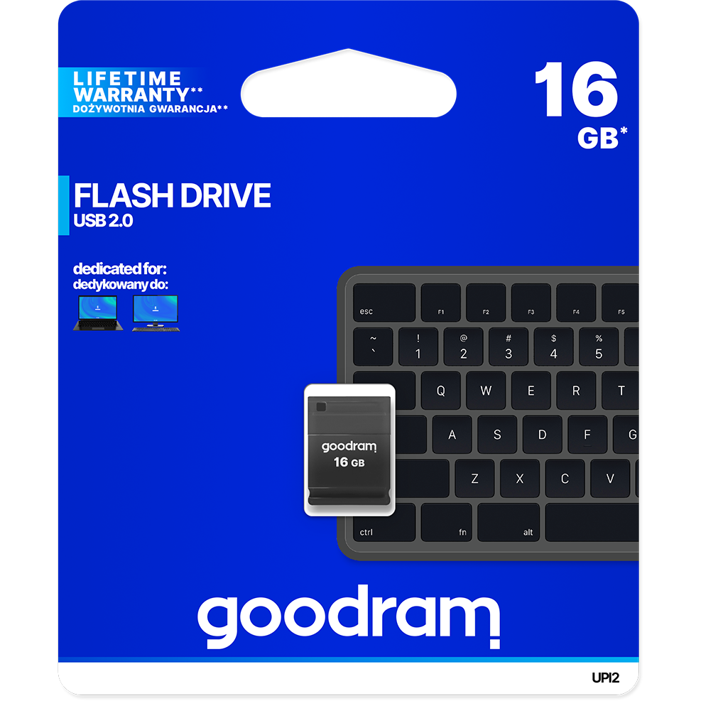 clé USB flash 16GB GOODRAM UPI2 Black - UPI2-0160K0R11 - photo 4