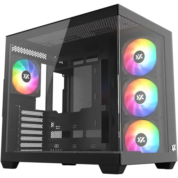 Boîtier XYZ TESSERACT X Black - X-CS-TESSERACTX-B