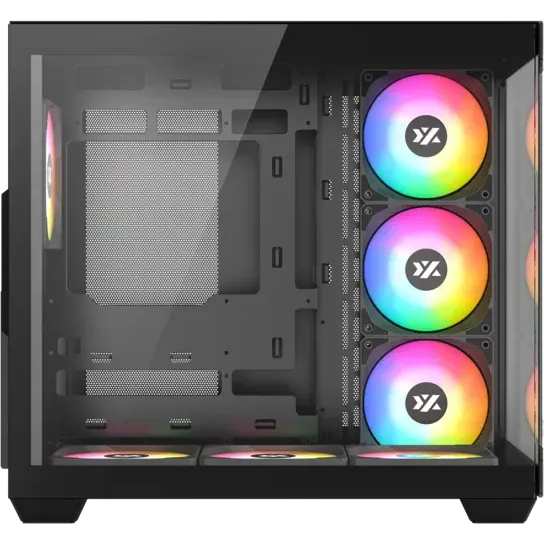 Boîtier XYZ TESSERACT X Black - X-CS-TESSERACTX-B - photo 3
