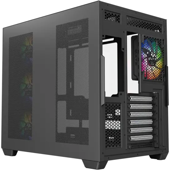 Boîtier XYZ TESSERACT X Black - X-CS-TESSERACTX-B - photo 7