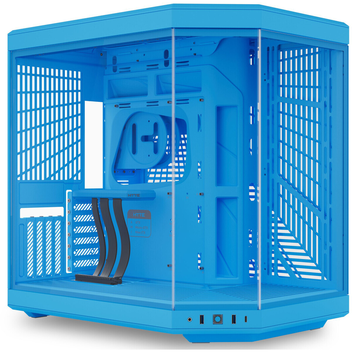Boîtier HYTE Y70 Blueberry Milk - CS-HYTE-Y70-BM