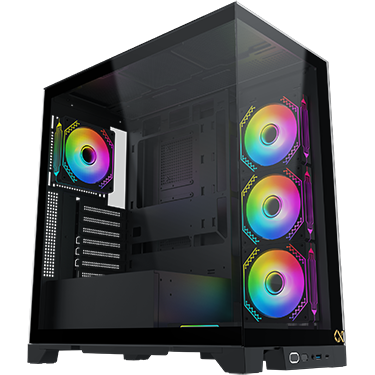 Boîtier Xigmatek Endorphin Ultra Black (EN41327)