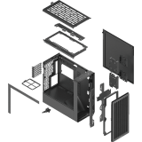 Boîtier HAVN BF 360 Black (HVN-CA-BF360-02)