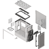 Boîtier HAVN BF 360 White (HVN-CA-BF360-01)