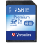 Carte mémoire 256GB SD Verbatim Premium (44026)
