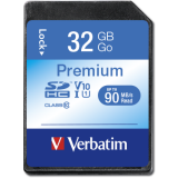Carte mémoire 32GB SD Verbatim Premium (43963)