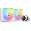 Système de refroidissement par liquide NZXT Kraken 280 RGB White (RL-KR280-W1)