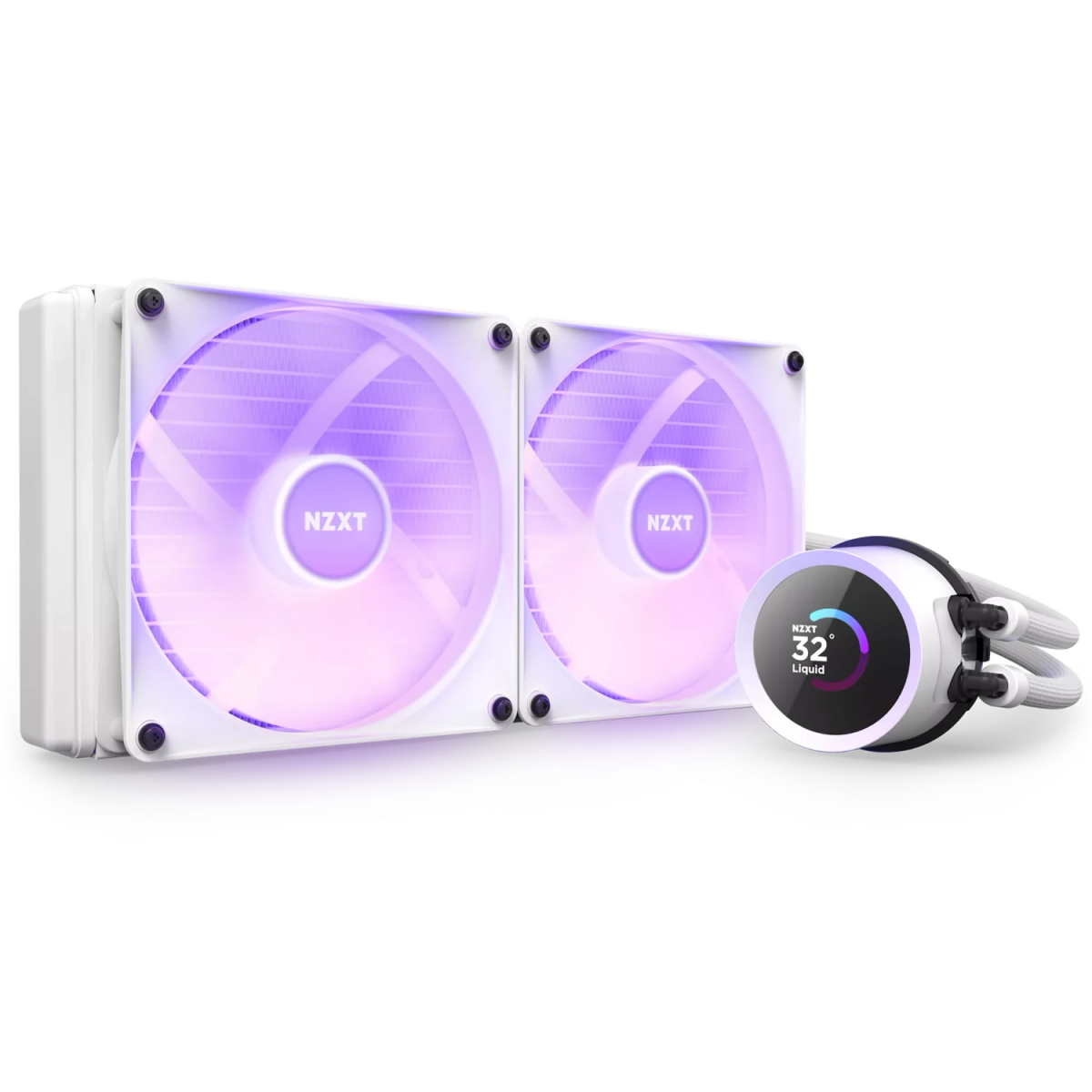 Système de refroidissement par liquide NZXT Kraken 280 RGB White (RL-KR280-W1) - photo 6