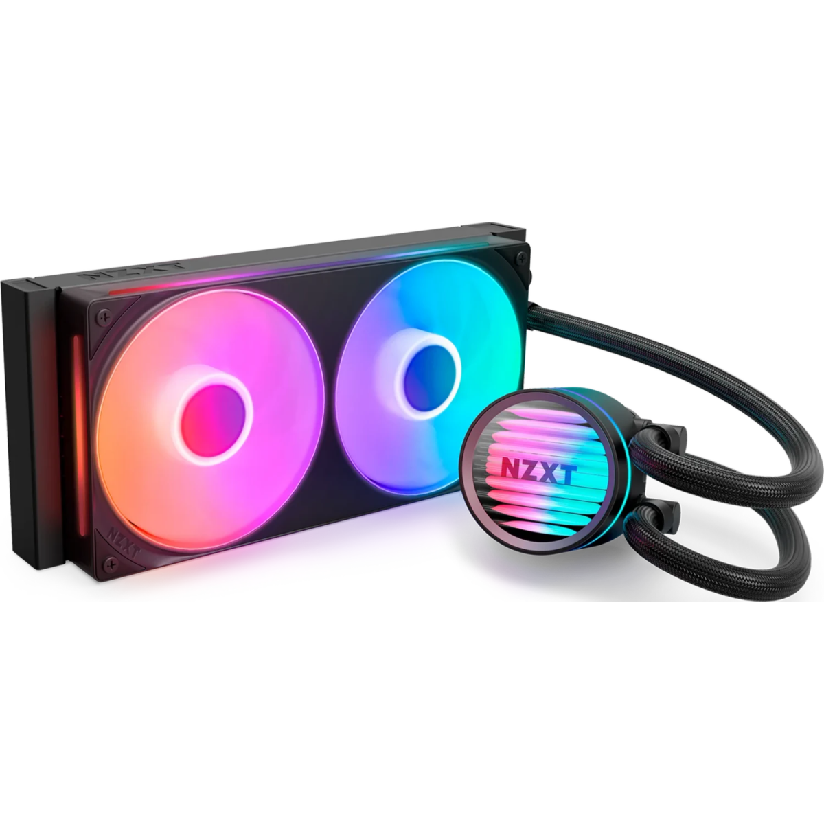Système de refroidissement par liquide NZXT Kraken Core 240 RGB Black (RL-KR24C-B1)