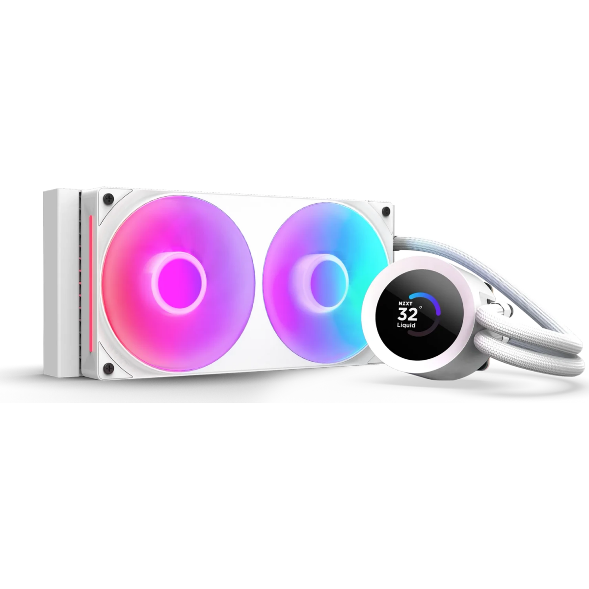 Système de refroidissement liquide NZXT Kraken Plus 240 RGB White (RL-KR240-W2)