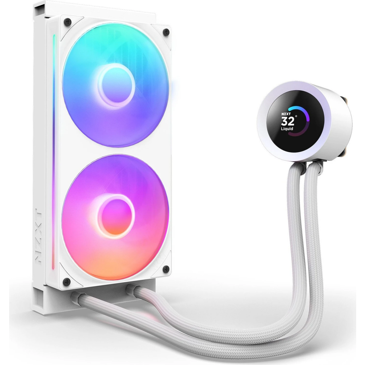 Système de refroidissement liquide NZXT Kraken Plus 240 RGB White (RL-KR240-W2) - photo 3