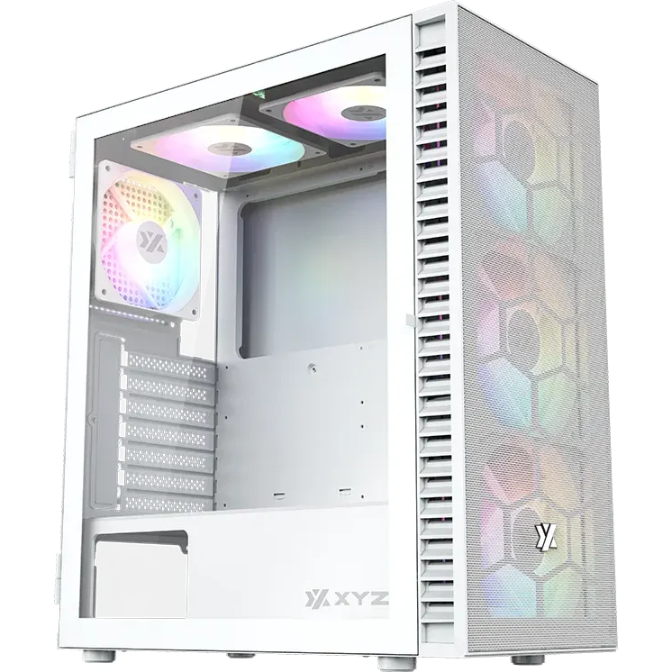 Boîtier XYZ AIRONE 100 MESH White - X-CS-AIRONE1M-W