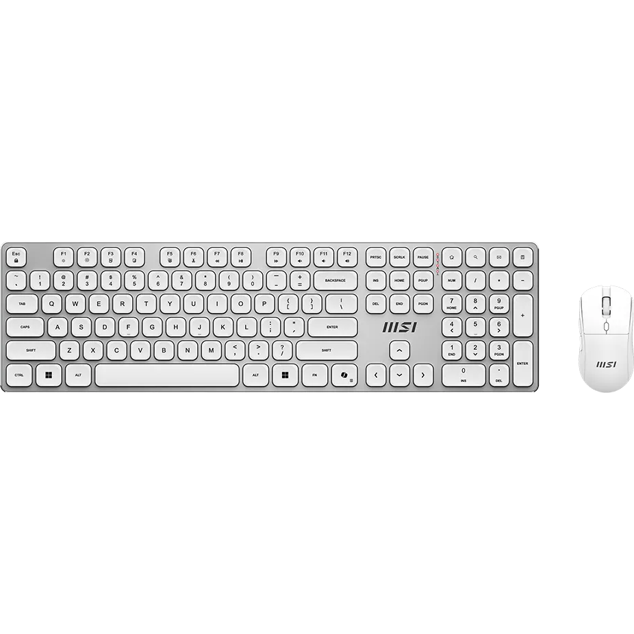 Clavier + souris MSI Forge K210 Wireless Combo White - S11-43FR311-Y92